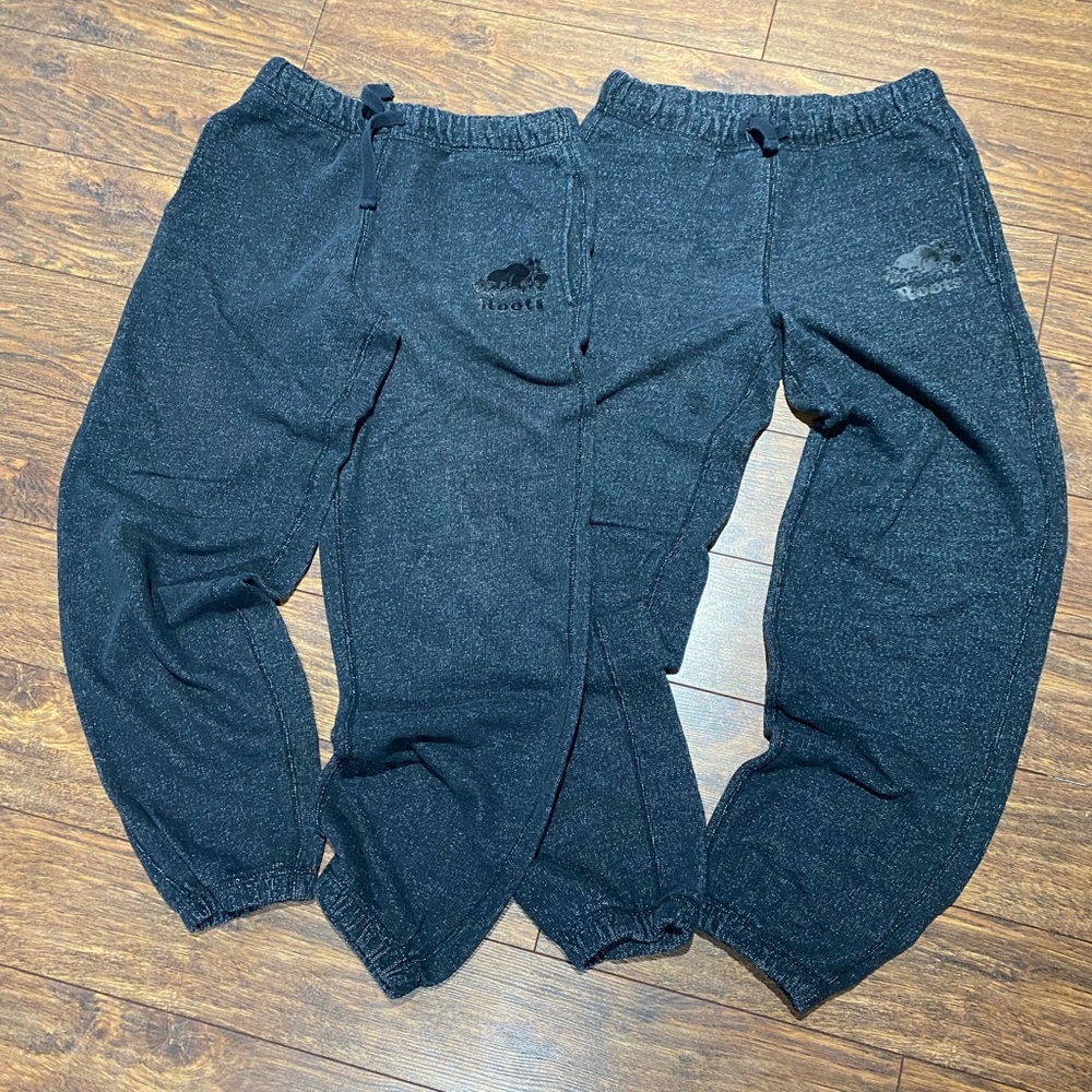 Roots Kids Charcoal Joggers
